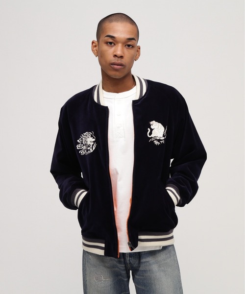 AVIREX（アヴィレックス） スカジャン メンズ レディース : ZOZOTOWN