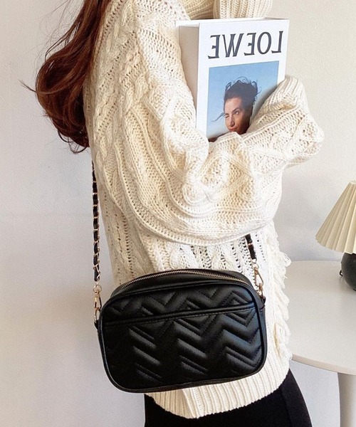 shopnikoniko（ショップにこにこ） ショルダーバッグ バッグ チェーン