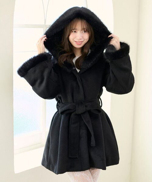 MAJESTIC LEGON（マジェスティックレゴン） コート アウター フード付