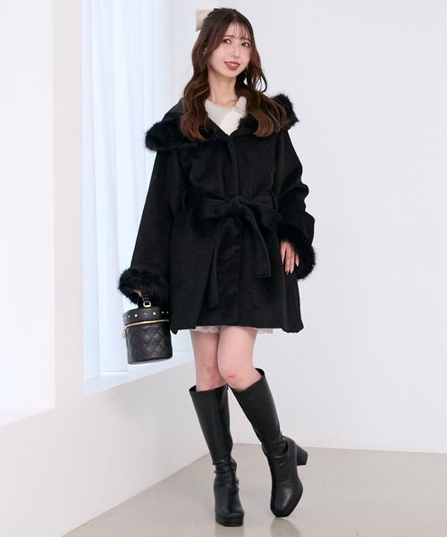 MAJESTIC LEGON（マジェスティックレゴン） コート アウター フード付