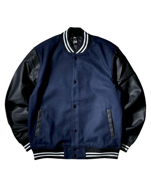 Starting Over（スターティング オーバー） スタジャン 袖PUレザー