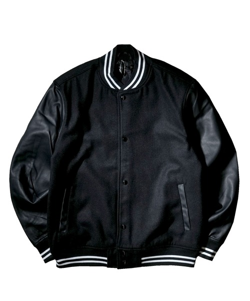 Starting Over（スターティング オーバー） スタジャン 袖PUレザー