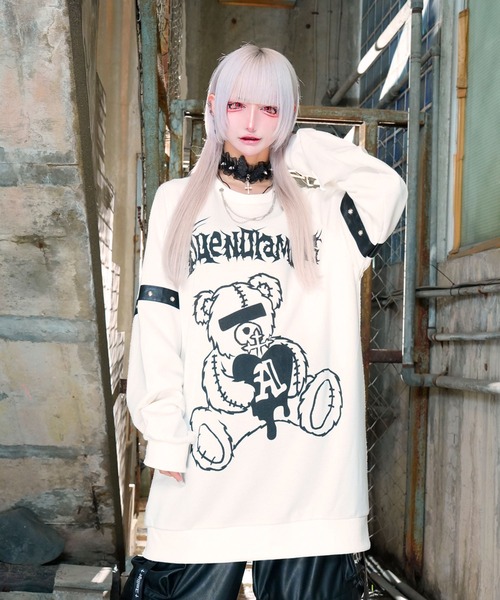 Amilige（アミリージュ） トレーナー スウェット チェーンネックレス