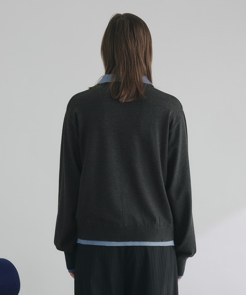 selle glant（セレグランテ） セーター ニット LAYERED STYLE HIGHGAGE