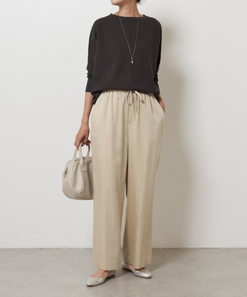 BEARDSLEY（ビアズリー） パンツ デニム風トラックバギー レディース