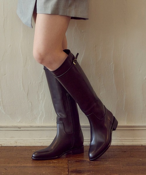 Mode et Jacomo（モードエジャコモ） ブーツ ベルト付きロングブーツ