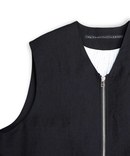 my beautiful landlet（マイビューティフルランドレット） ベスト ジレ