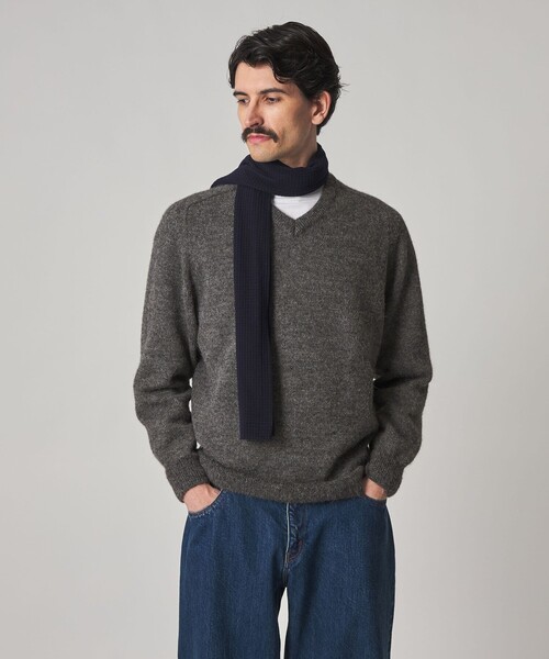 STEVEN ALAN（スティーブンアラン） セーター ニット アルパカ サドル