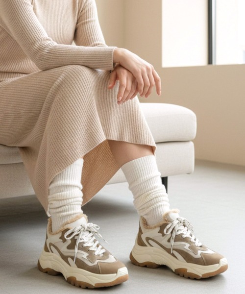 ASH（アッシュ） スニーカー ASH/アッシュ「ADDICT FUR」ファーチャン