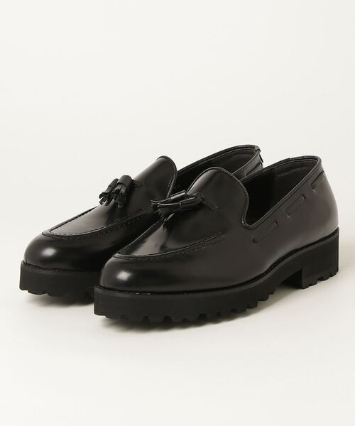 ローファー ケンフォード メンズ K026 TANK SOLE TASSEL LOAFERS