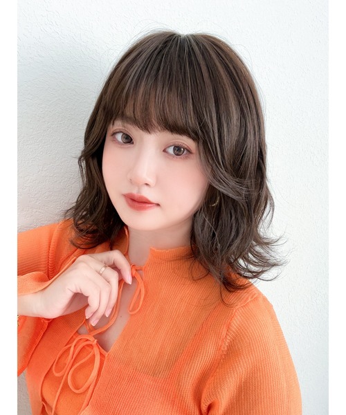 ウィッグ エクステ 「 素肌ウィッグ「竹」 ミディアム 」 医療用