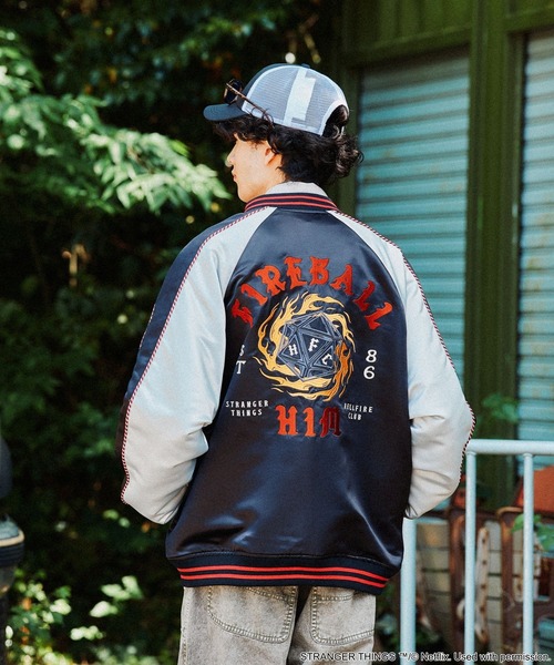 niko and…（ニコアンド） ブルゾン アウター 「STRANGER THINGS