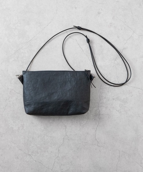 SENTI（センティ） ショルダーバッグ Dyneema(R) Leather 2WAY SACOCHE