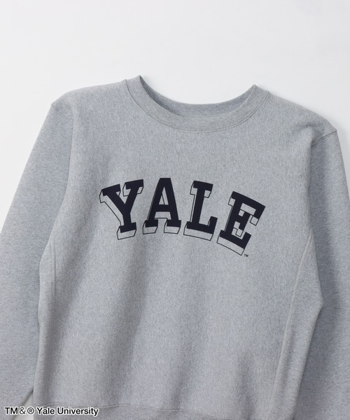 ミ*ル様 Champion Yale トレーナー グレー Champion Yale トレーナー M