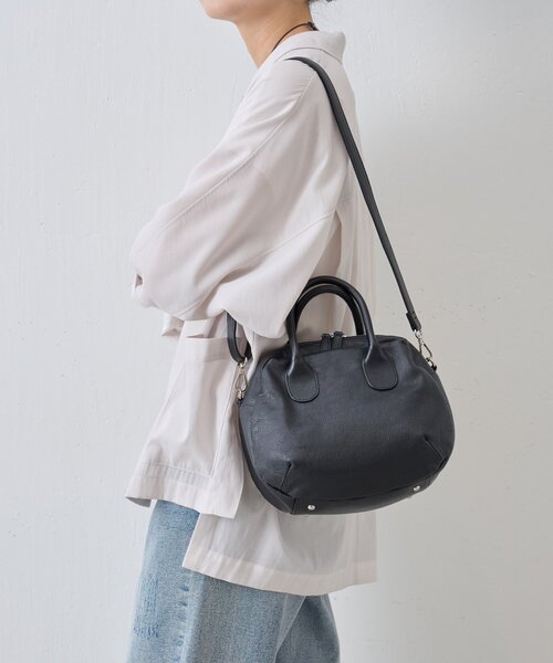 BEARDSLEY（ビアズリー） ボストンバッグ 「本革」ラウンドミニ