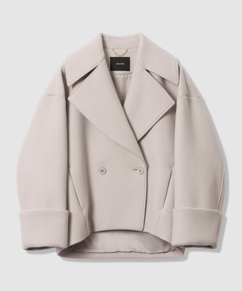 allureville（アルアバイル） ピーコート pコート メルトンコクーン