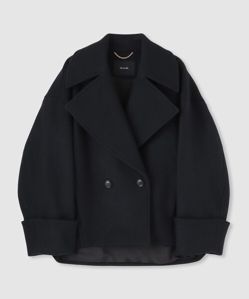 allureville（アルアバイル） ピーコート pコート メルトンコクーン