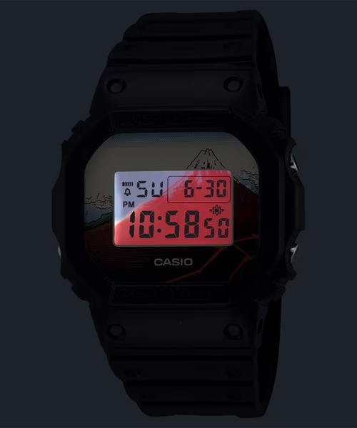 G-SHOCK 腕時計 G-SHOCK/ジーショック 葛飾北斎 HOKUSAI DW-5600KHSH25