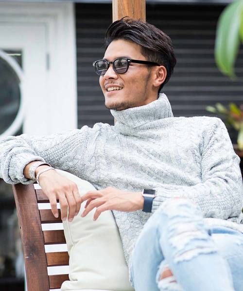 Vicci（ビッチ） セーター ニット 「vicci/ヴィッチ」ケーブル編み