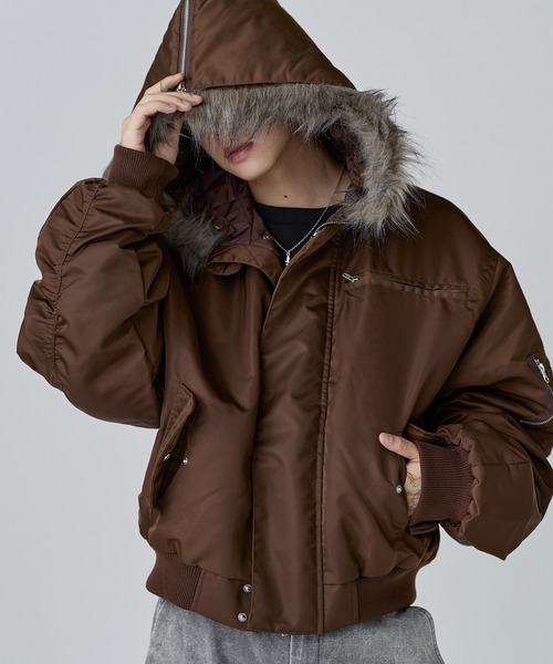 ミリタリージャケット モッズコート N-2Bフライトミリタリーコンパクト