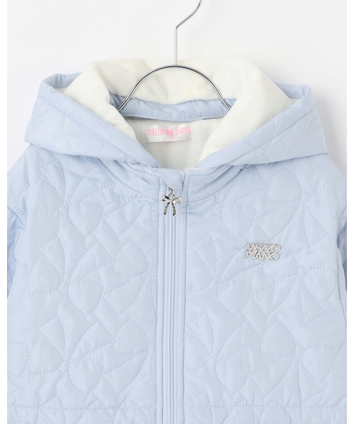 mezzo piano ブルゾン アウター リボンキルティング ブルゾン キッズ