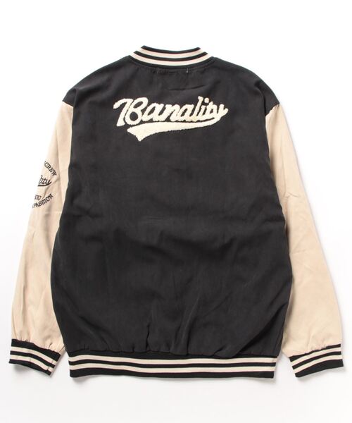 BLANC FICELLE スタジャン 3Dシシュウ スタジャン メンズ : ZOZOTOWN