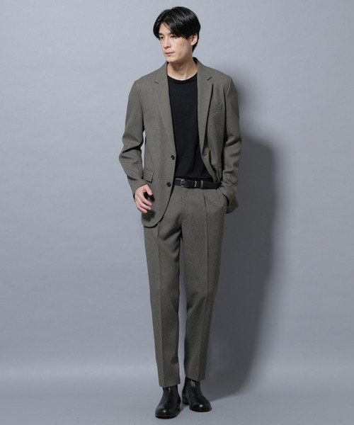 NANO universe（ナノ・ユニバース） セットアップ S オリーブ メンズ