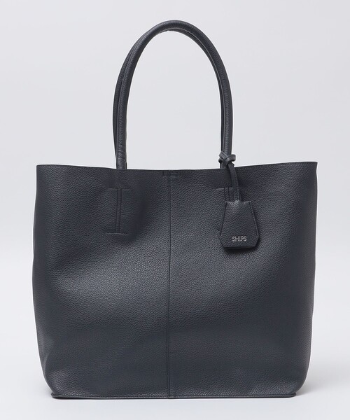 SHIPS（シップス） トートバッグ 「WEB限定」SHIPS: 合成皮革 ビズ