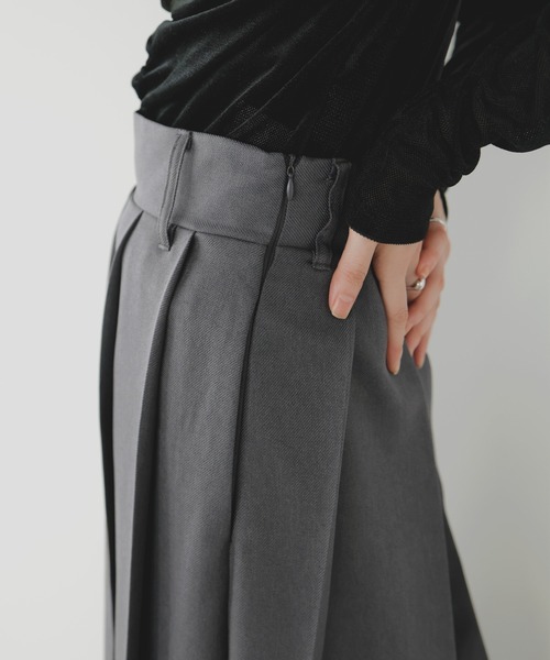 LIAN（リアン） スカート プリーツスリットスカート : ZOZOTOWN Yahoo