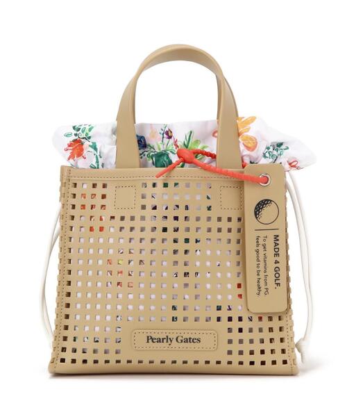 PEARLY GATES（パーリーゲイツ） ゴルフ 「PEARLY GATES」合皮メッシュ