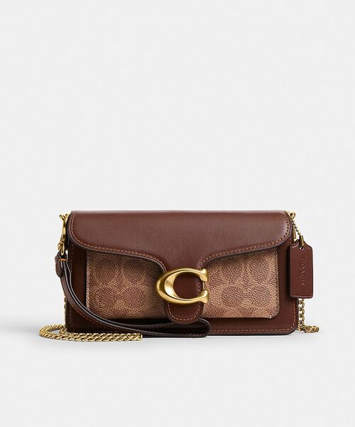 COACH（コーチ） ショルダーバッグ バッグ タビー チェーン クロス