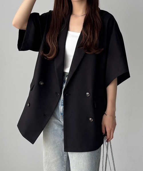callautia（カラウティア） ジャケット テーラードジャケット リネン