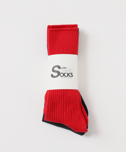 SLOBE IENA（スローブイエナ） 靴下 「2枚セット/追加」ルーズリブ