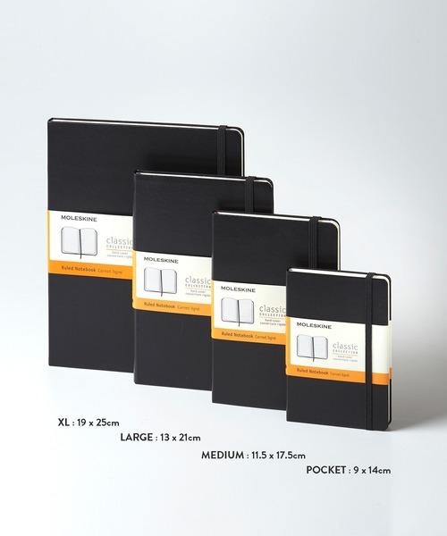 MOLESKINE（モレスキン） 手帳 クラシック ノートブック ラージサイズ