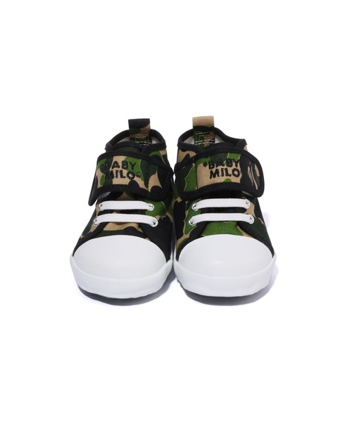 A BATHING APE（アベイシングエイプ） スニーカー ABC CAMO BABY MILO