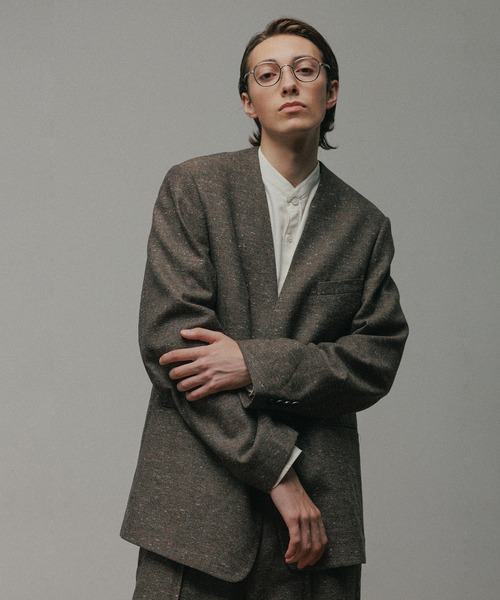 ADAM ET ROPE'（アダムエロペ） ジャケット ノーカラージャケット