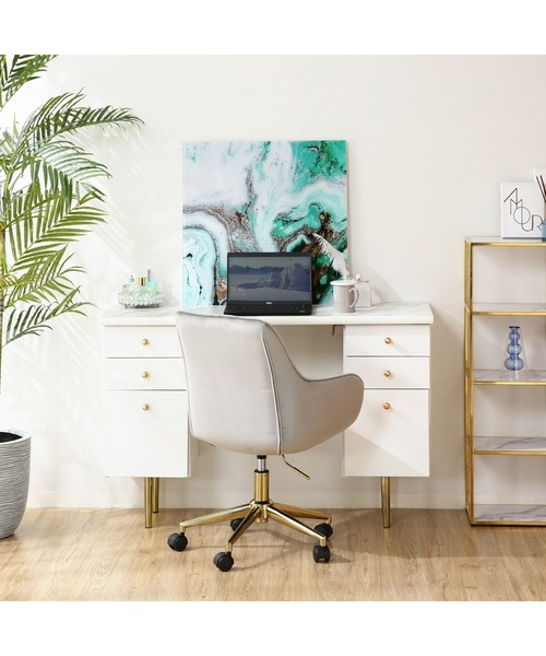 Francfranc（フランフラン） 家具 エルドラド デスクチェア グレー