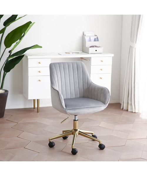 Francfranc（フランフラン） 家具 エルドラド デスクチェア グレー