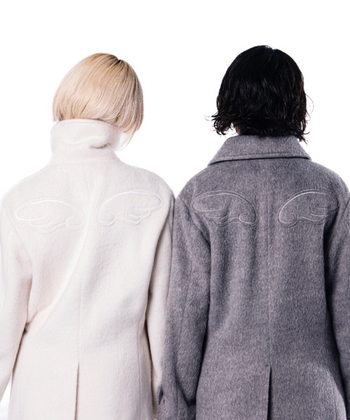 Smyeon コート アウター Middle shaggy coat/ミドルシャギーコート