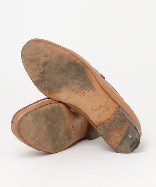 GUCCI（グッチ） ホースビット ローファー 38.5 ブラウン レディース