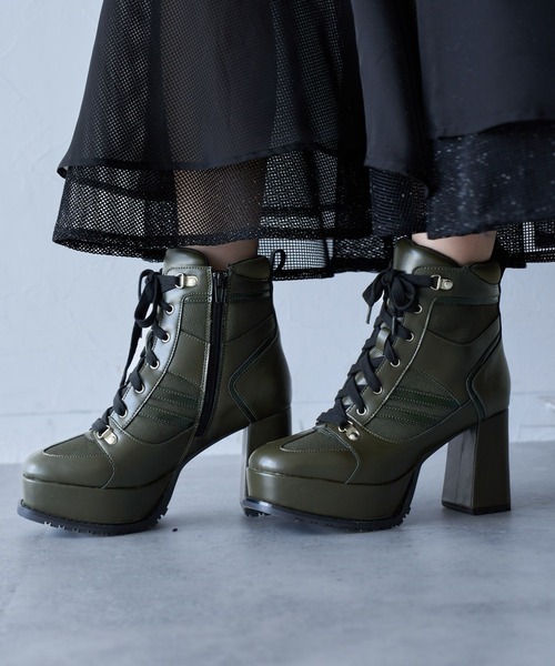 HARE（ハレ） ブーツ スニーカーチャンキーブーツ(HARE) レディース