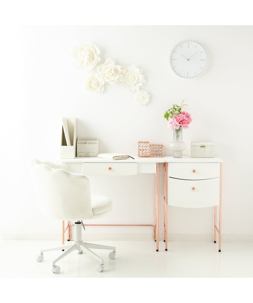 Francfranc（フランフラン） 家具 シェル デスクチェア ホワイト