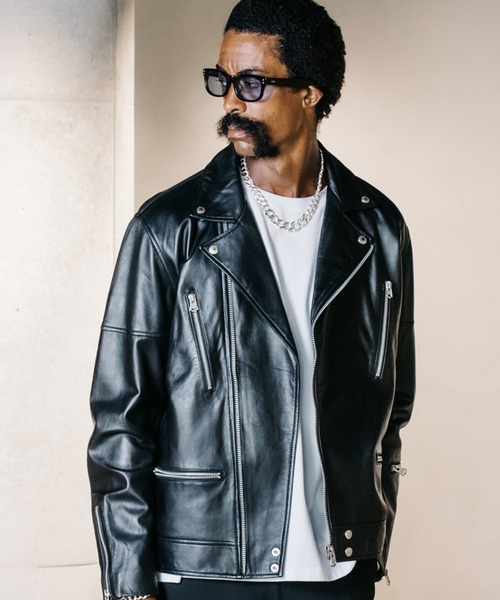 CRIMIE（クライミー） 革ジャン ライダース SPANISH LAMB LEATHER W