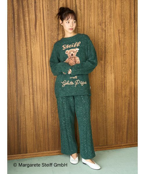 gelato pique（ジェラートピケ） パジャマ ルームウェア 「Steiff