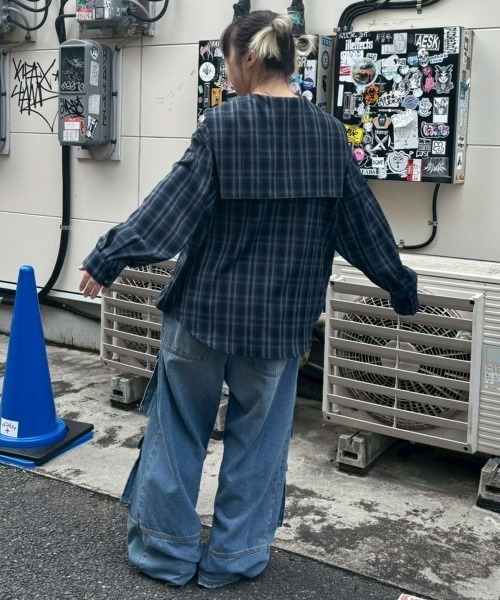 Candy Stripper（キャンディーストリッパー） ブラウス シャツ SAILOR