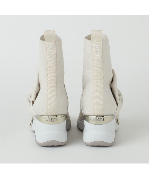 diana（プラスダイアナ） ブーツ 「撥水加工」ニットショートブーツ