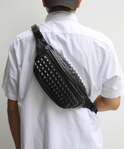 JAM HOME MADE（ジャムホームメイド） ウエストポーチ 牛革 レザー