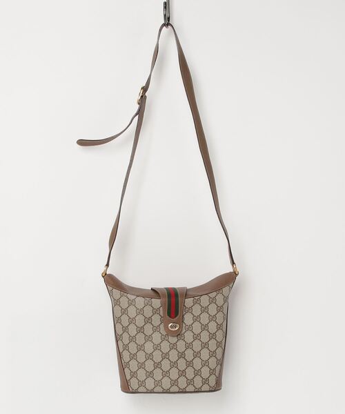 GUCCI（グッチ） ショルダーバッグ - ブラウン レディース : ZOZOTOWN