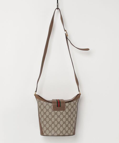GUCCI（グッチ） ショルダーバッグ - ブラウン レディース : ZOZOTOWN