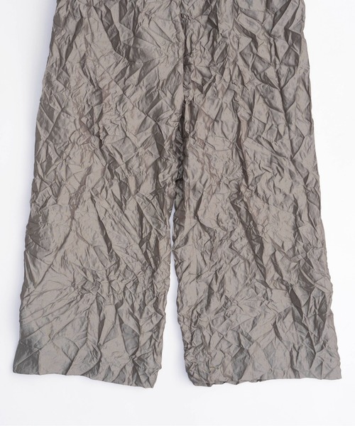 MAISON SPECIAL（メゾンスペシャル） パンツ Washer Processing Pleats